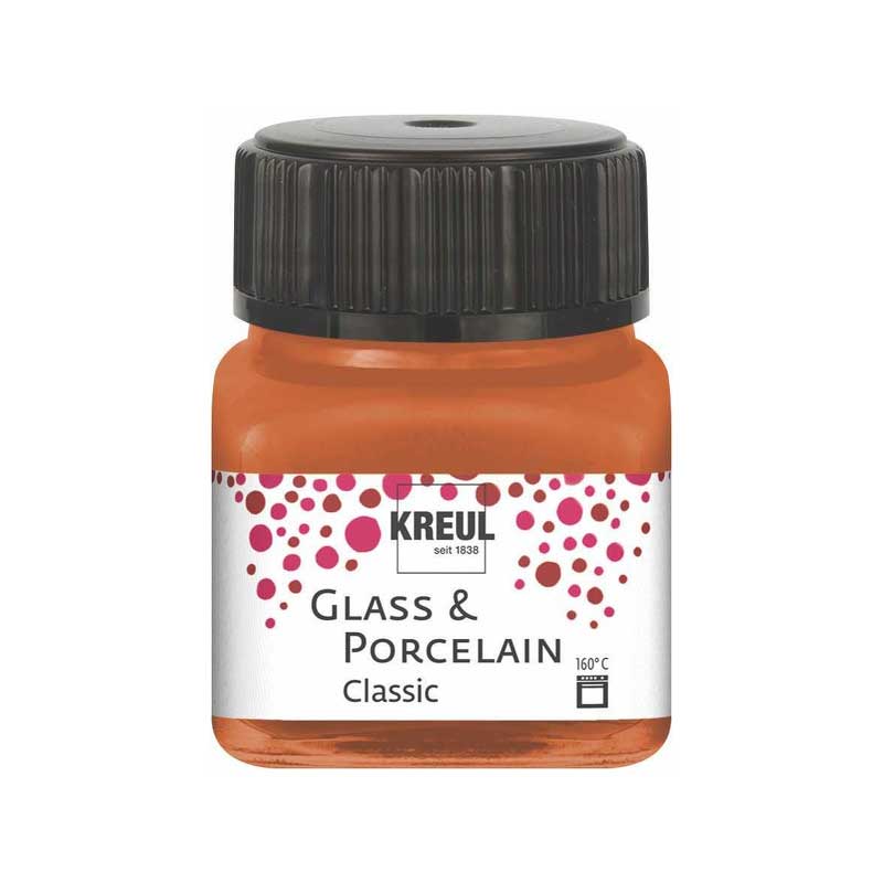 Vopsea pentru sticla si portelan, C. Kreul, 20ml, Copper