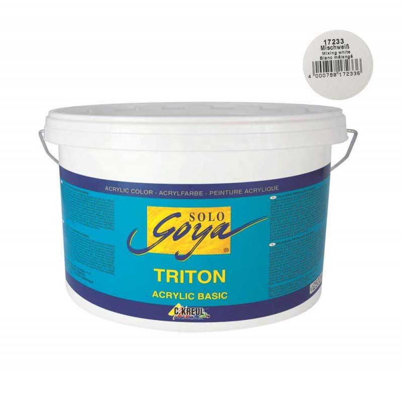 Culoare acrilica, Triton Acrylic 2500ml, 33 Mixing White