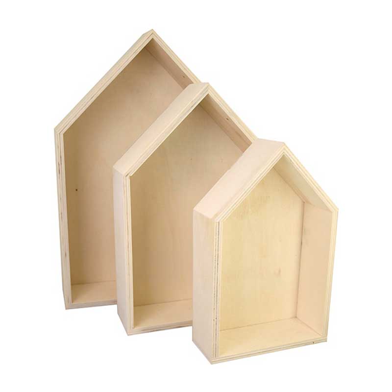 Set 3 suporturi de lemn casuta, C. Kreul