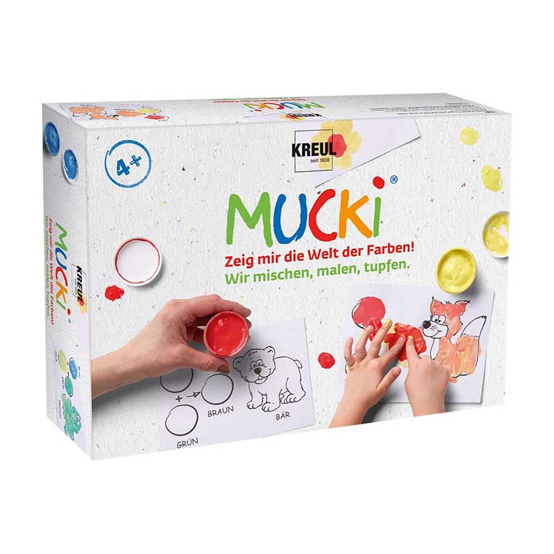 Set 5 culori, C. Kreul, Mucki, Pictam amestecam