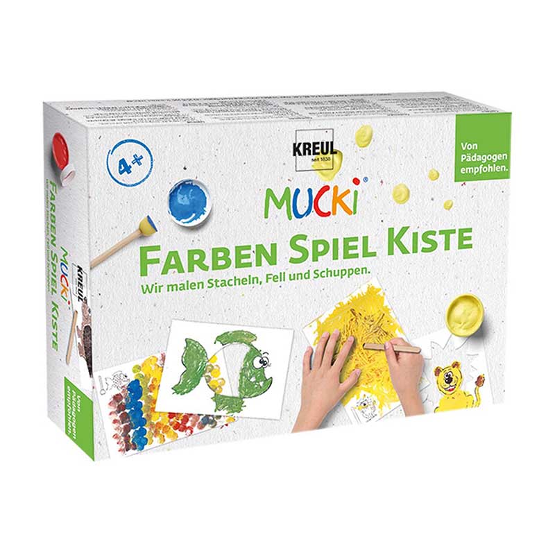 Set 5 culori, C. Kreul, Mucki, Pictam cu degetele 2