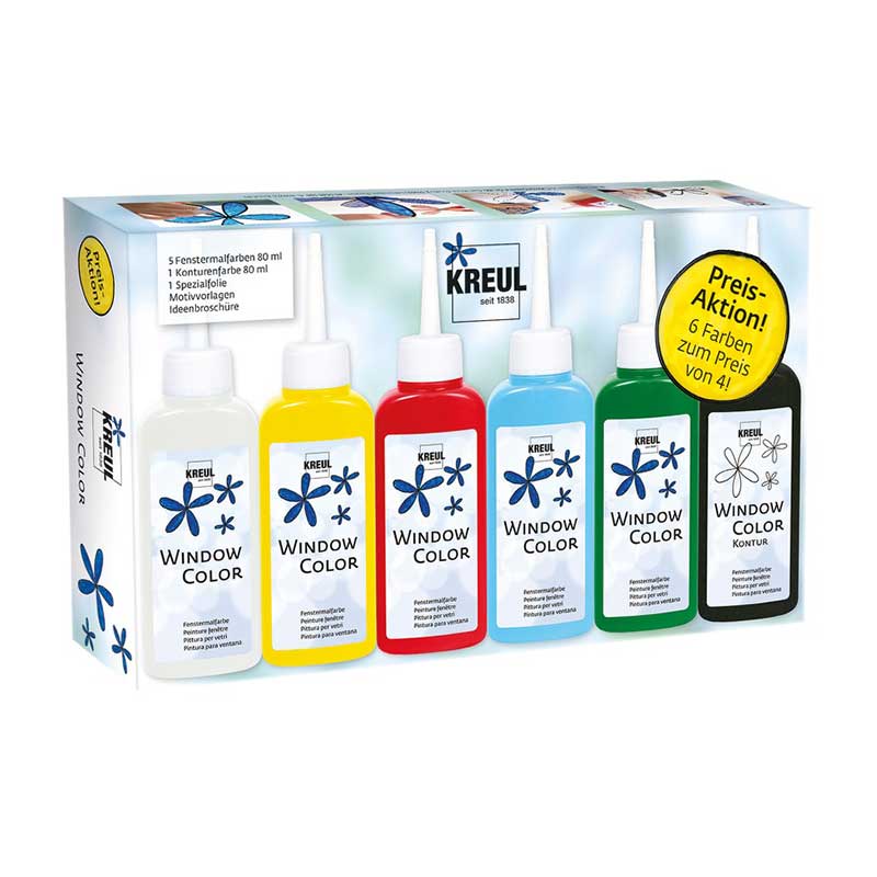 Set promotional Window Color, C. Kreul