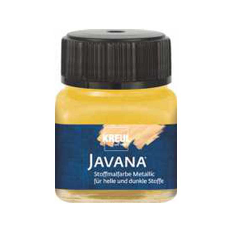 Vopsea pentru textile, Javana C. Kreul, 20ml - Gold