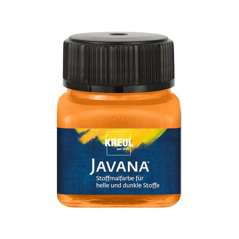 Vopsea pentru textile, Javana C. Kreul, 20ml - Orange