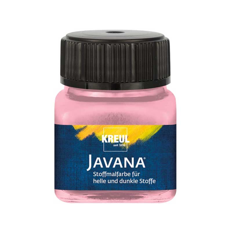 Vopsea pentru textile, Javana C. Kreul, 20ml - Rose