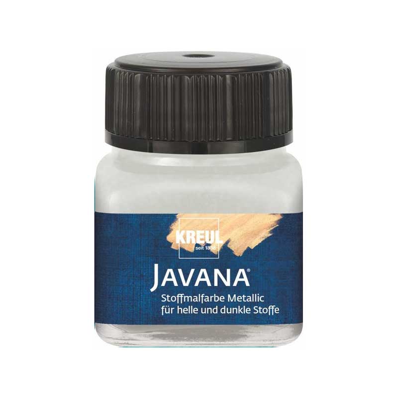 Vopsea pentru textile, Javana C. Kreul, 20ml - Silver