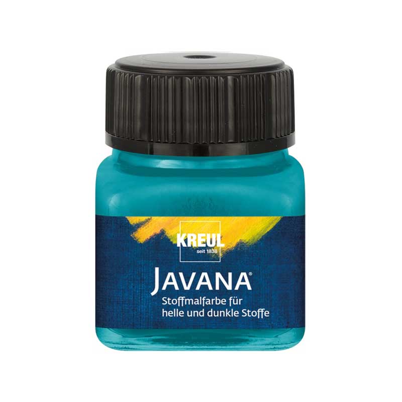 Vopsea pentru textile, Javana C. Kreul, 20ml - Turquoise