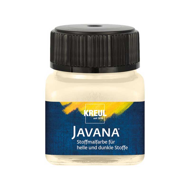 Vopsea pentru textile, Javana C. Kreul, 20ml - Vanille