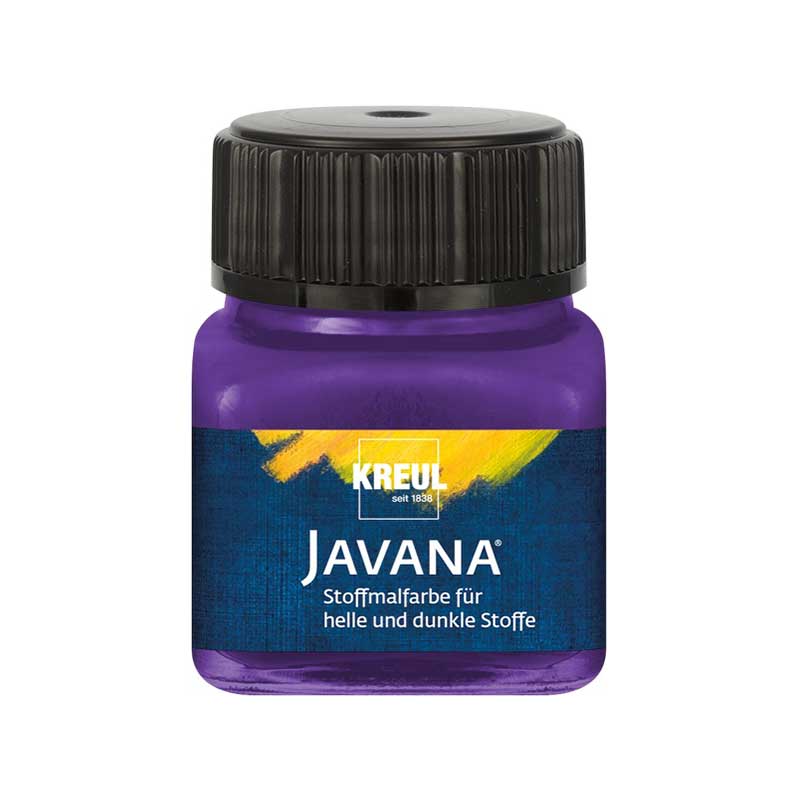 Vopsea pentru textile, Javana C. Kreul, 20ml - Violet