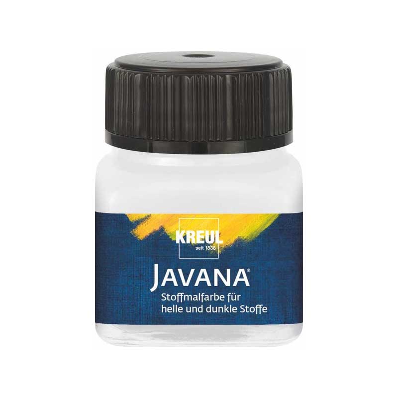 Vopsea pentru textile, Javana C. Kreul, 20ml - White