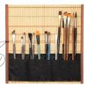 Etui pensule, bambus, Renesans, dimensiunea 36 x 36 cm