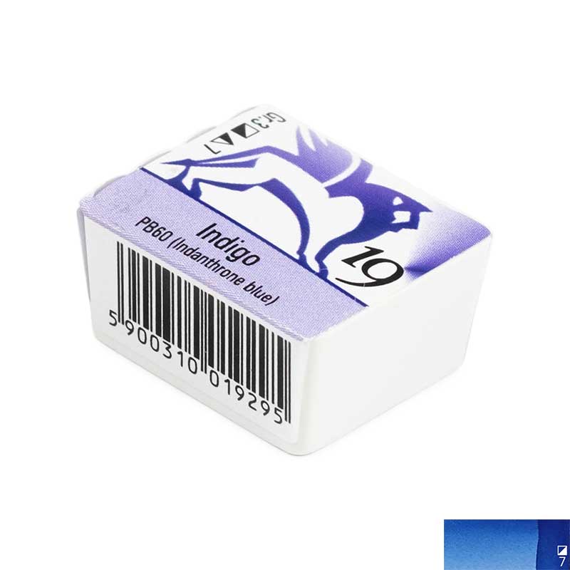 Godeta acuarela extrafina Aquarelle Renesans, 19 Indigo