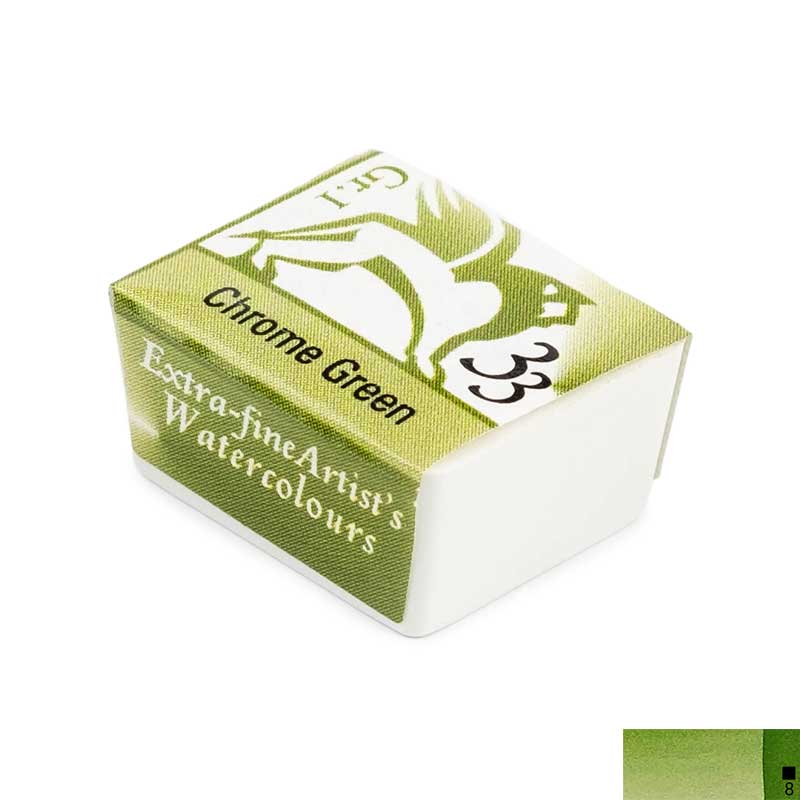 Godeta acuarela extrafina Aquarelle Renesans, 33 Chromium oxide