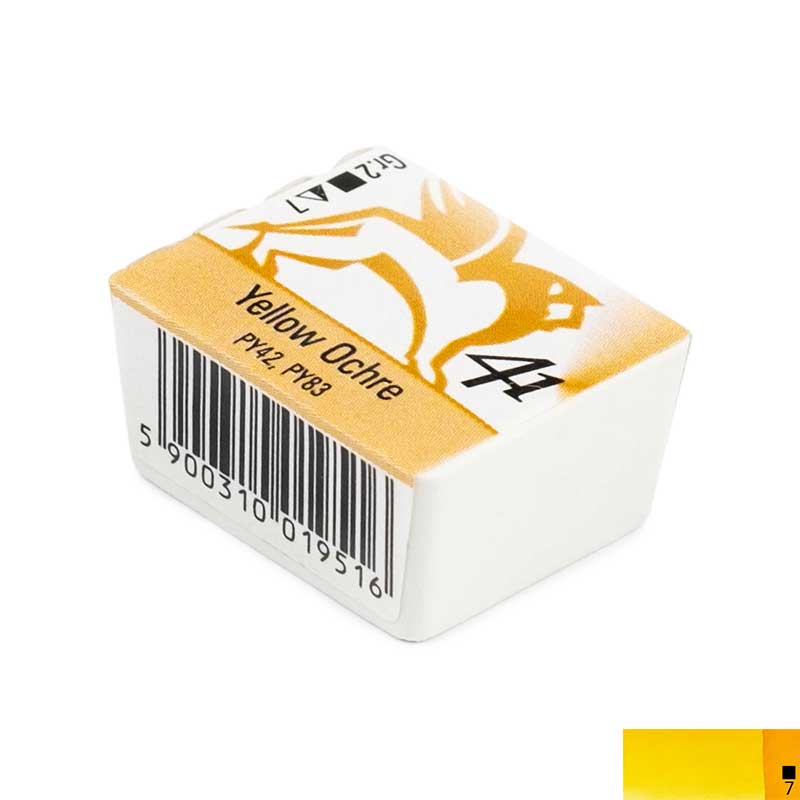 Godeta acuarela extrafina Aquarelle Renesans, 41 Yellow ochre