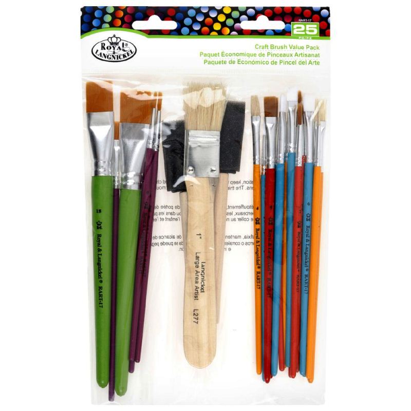 Set 25 pensule scolare, RART-17, Royal Langnickel