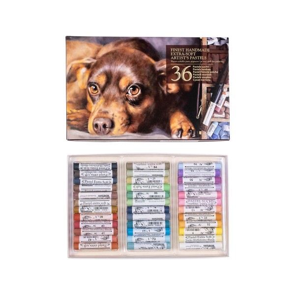 Set 36 pasteluri uscate, extra-soft, Renesans