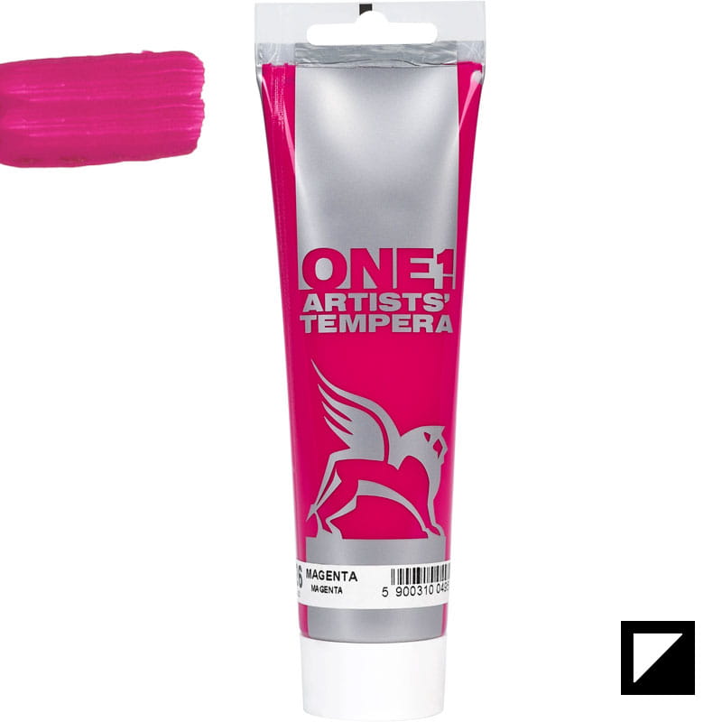 Culoare tempera, Tempera One, Renesans, 100 ml, 26 Magenta