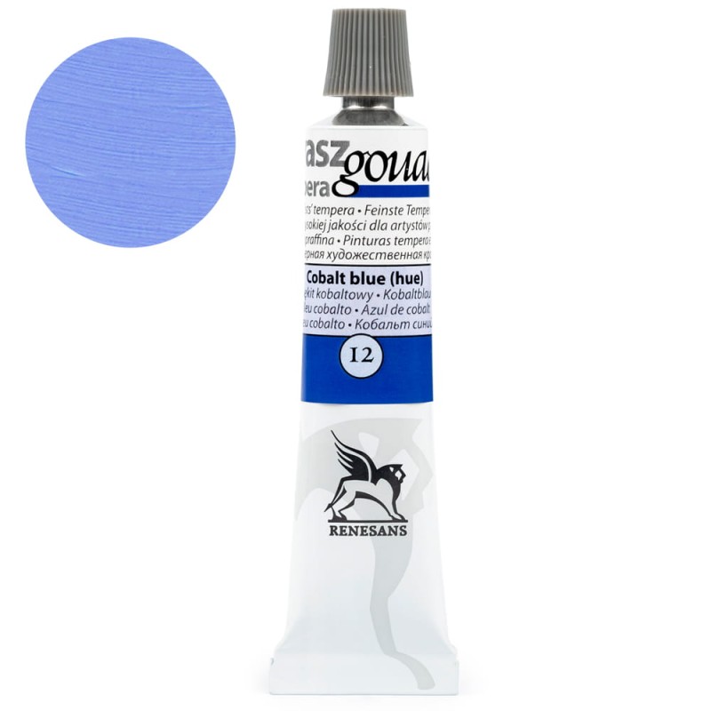Culori guase extrafine, Renesans, 20ml, 12 Cobalt Blue