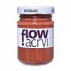 Culori vinilice Flow acryl Renesans, 125ml, 12 Burnt Sienna