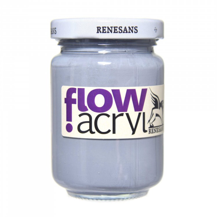 Culori vinilice Flow acryl Renesans, 125ml, 14 Grey
