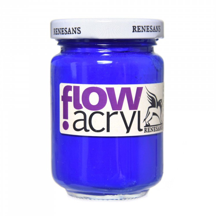 Culori vinilice Flow acryl Renesans, 125ml, 25 Ultramarine