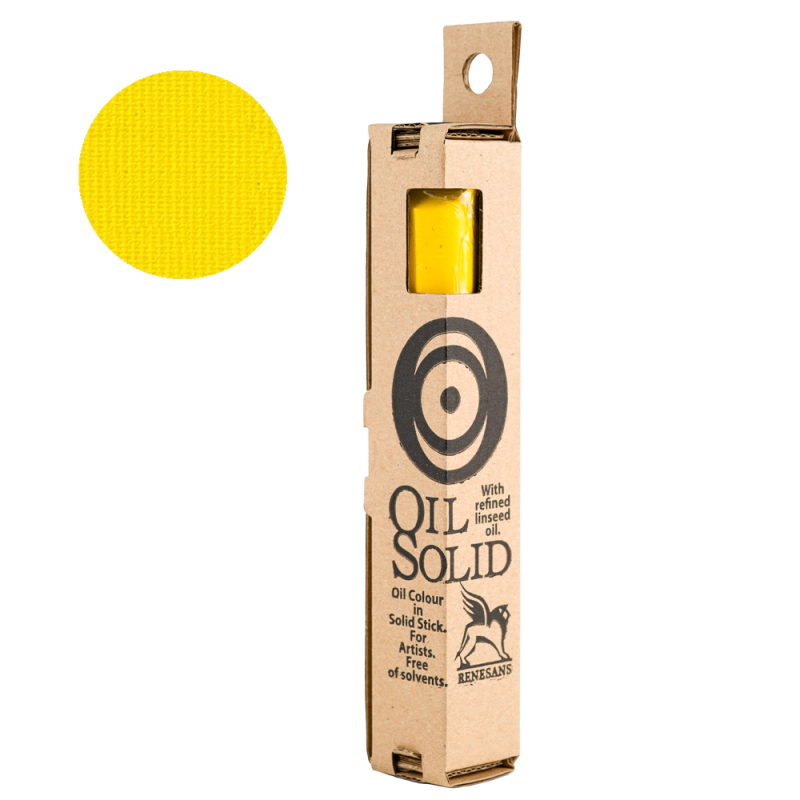 Culori ulei, Oil Solid Renesans, 40 ml, 06 Lemon Yellow