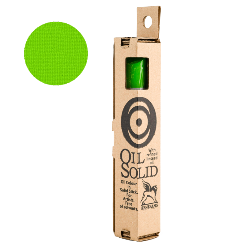 Culori ulei, Oil Solid Renesans, 40 ml, 21 Permanent Green