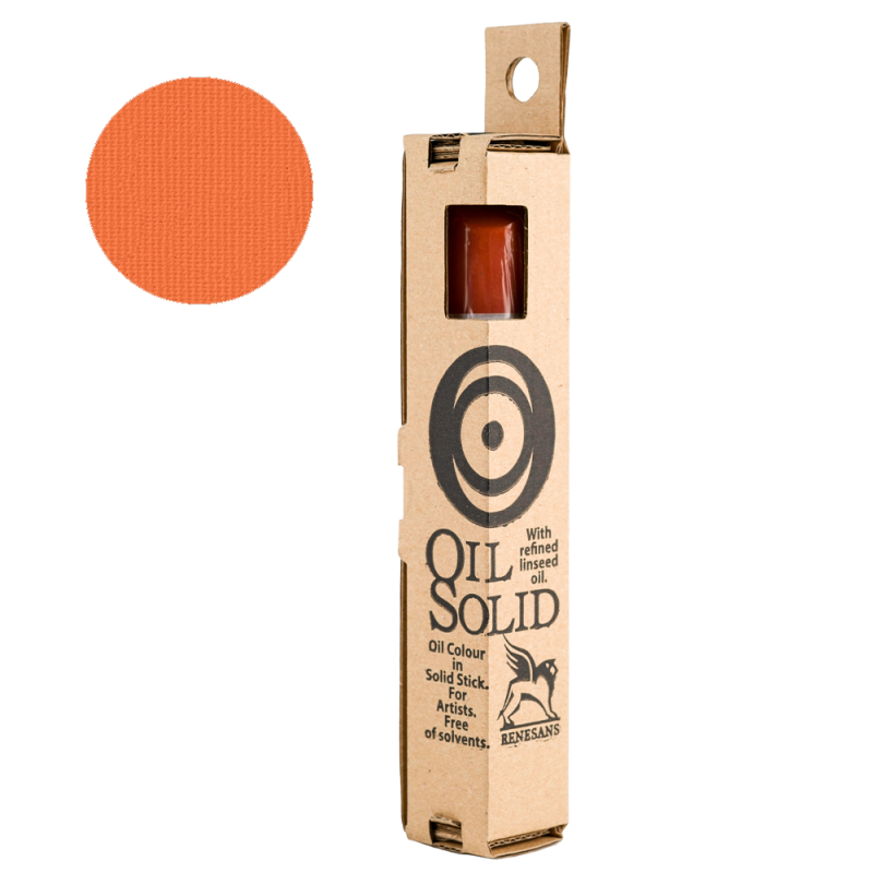Culori ulei, Oil Solid Renesans, 40 ml, 28 Mars Orange