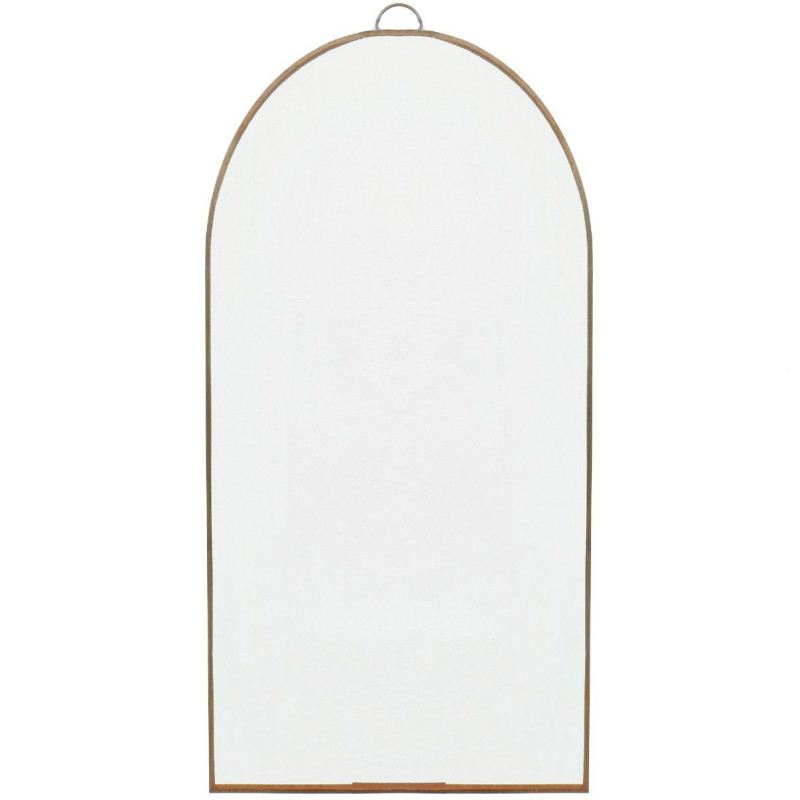 Sticla arcuita, inramata cu banda cupru, Pentart