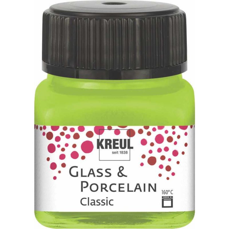 Vopsea pentru sticla si portelan, C. Kreul, 20ml, May Green