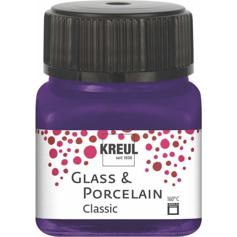 Vopsea pentru sticla si portelan, C. Kreul, 20ml, Violet