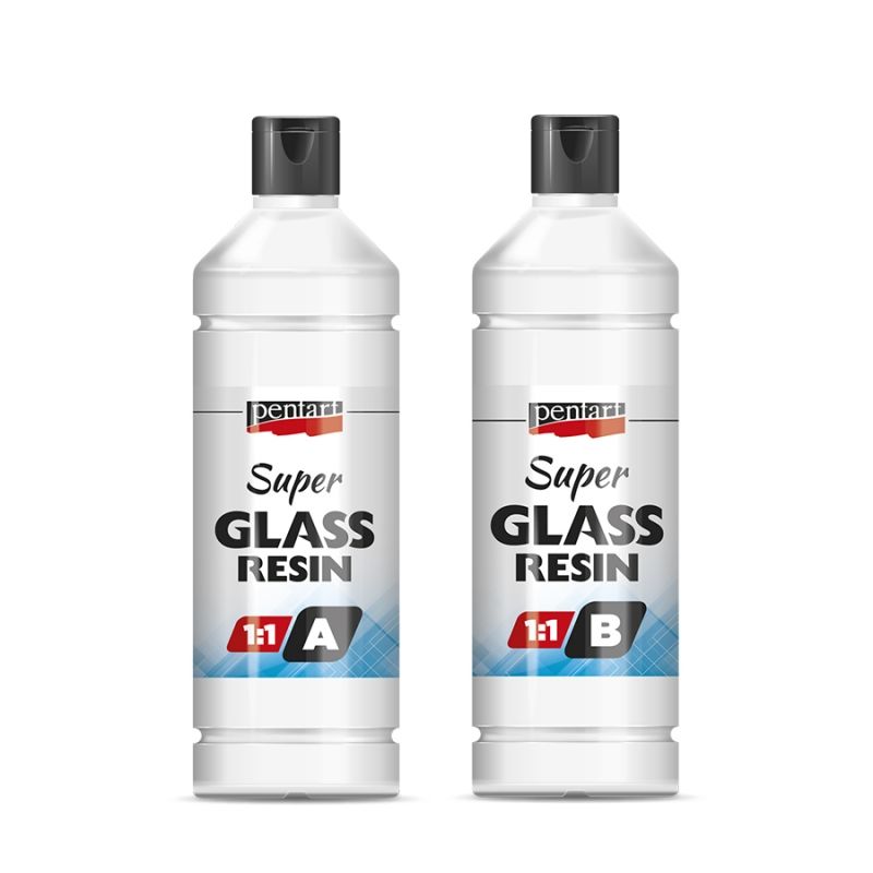 Rasina epoxidica cu doua componente Super Glass (11), 2x125 ml