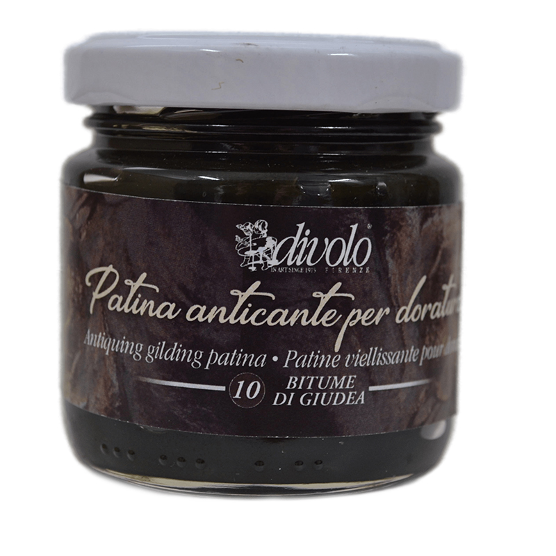 Patina antichizare, pe baza de ulei, Divolo 80 ml, Bitume di Giudeia