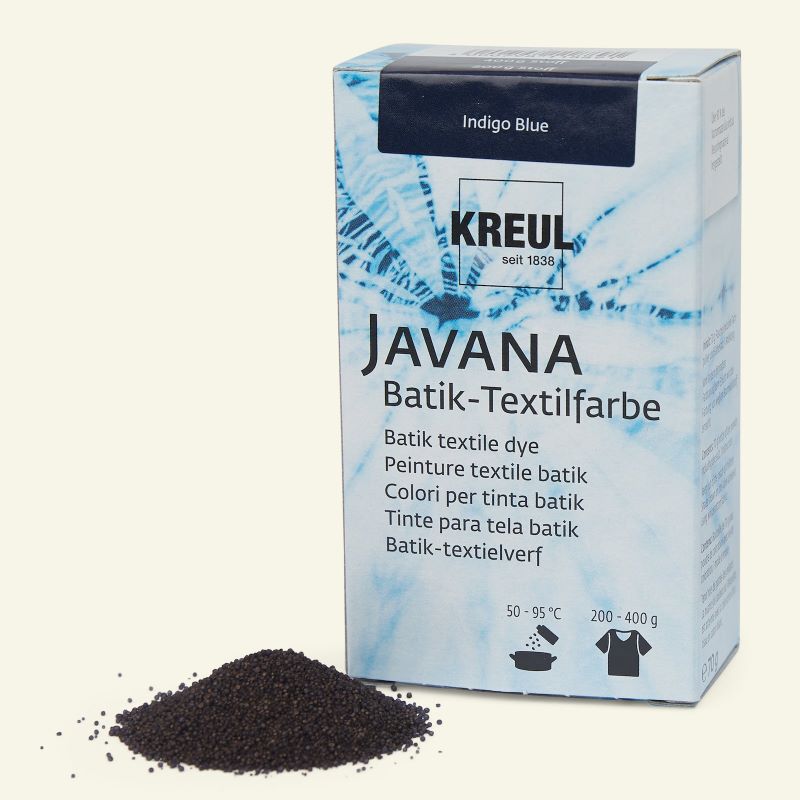 Vopsea pulbere pentru textile, Javana Batik C. Kreul, 70 g - Indigo Blue