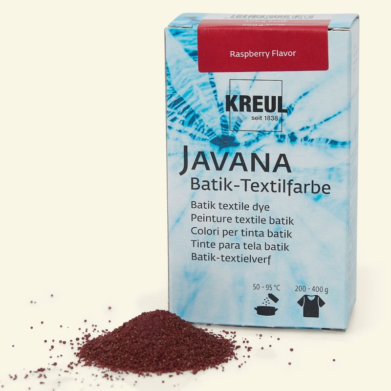 Vopsea pulbere pentru textile, Javana Batik C. Kreul, 70 g - Raspberry Flavor