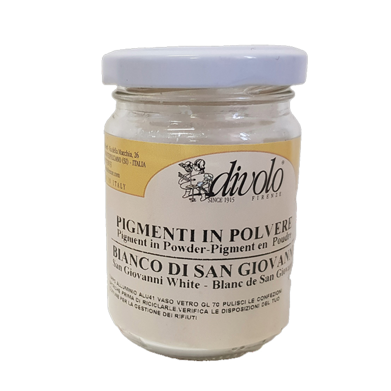 Pigmenti puri 125ml Divolo, 01 - Bianco di San Giovanni