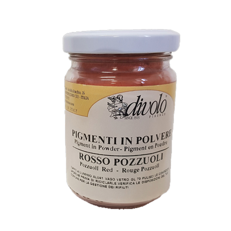 Pigmenti puri 125ml Divolo, 34 - Rosso Pozzuoli