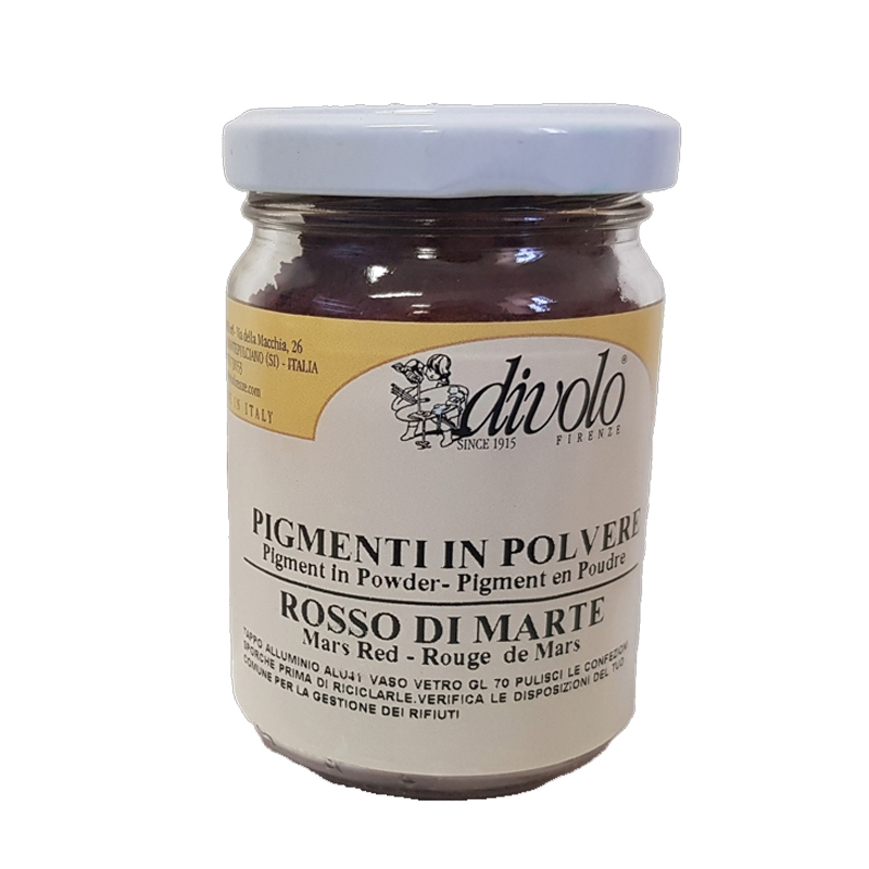 Pigmenti puri 125ml Divolo, 35 - Rosso di Marte
