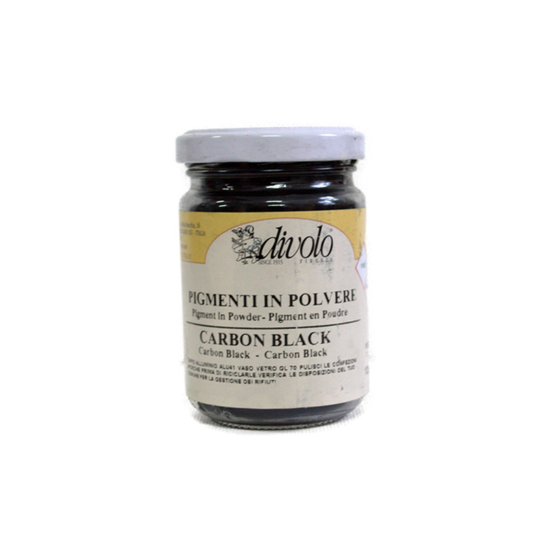 Pigmenti puri 125ml Divolo, 39 - Carbon Black