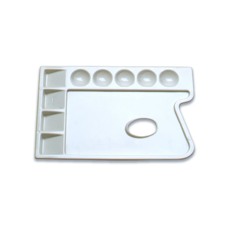 Paleta plastic pentru pictura, rectangulara