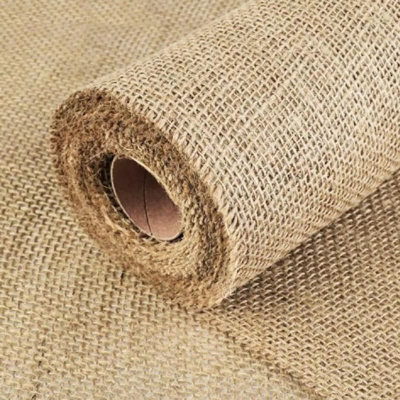 Panza din iuta naturala, textura groasa, 2,1m x 1m