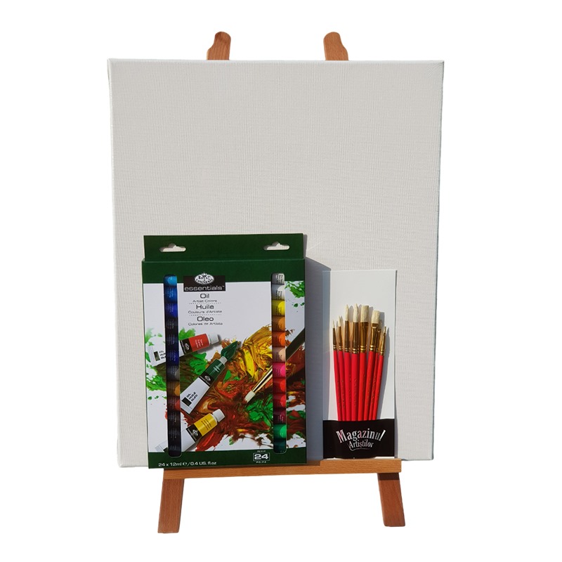 Set cadou ulei cu sevalet