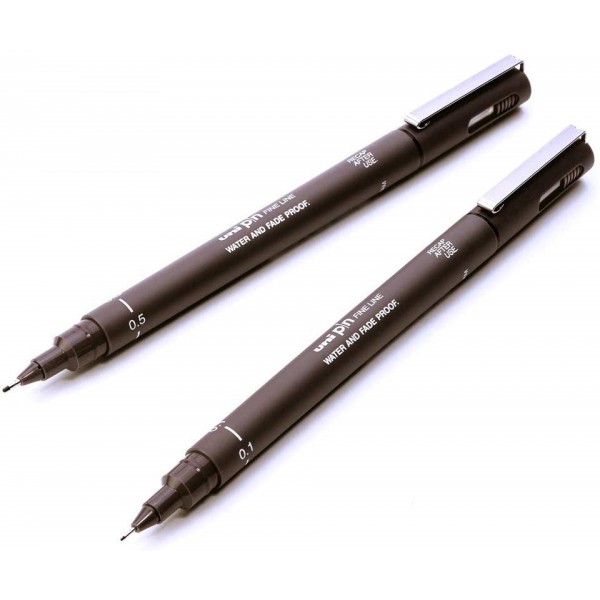 Liner grafic, Sepia, UNI Pin