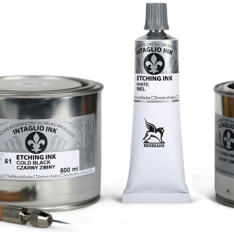 Cerneala gravura Etching ink Intaglio, Renesans