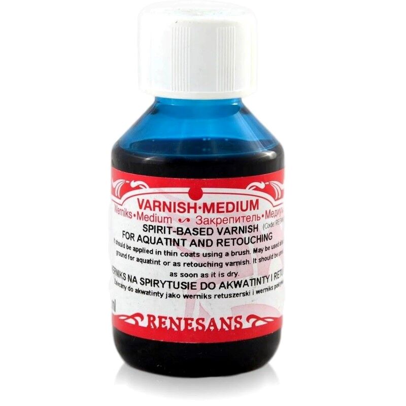 Vernis pentru aquatinta si retus, 100 ml, Renesans