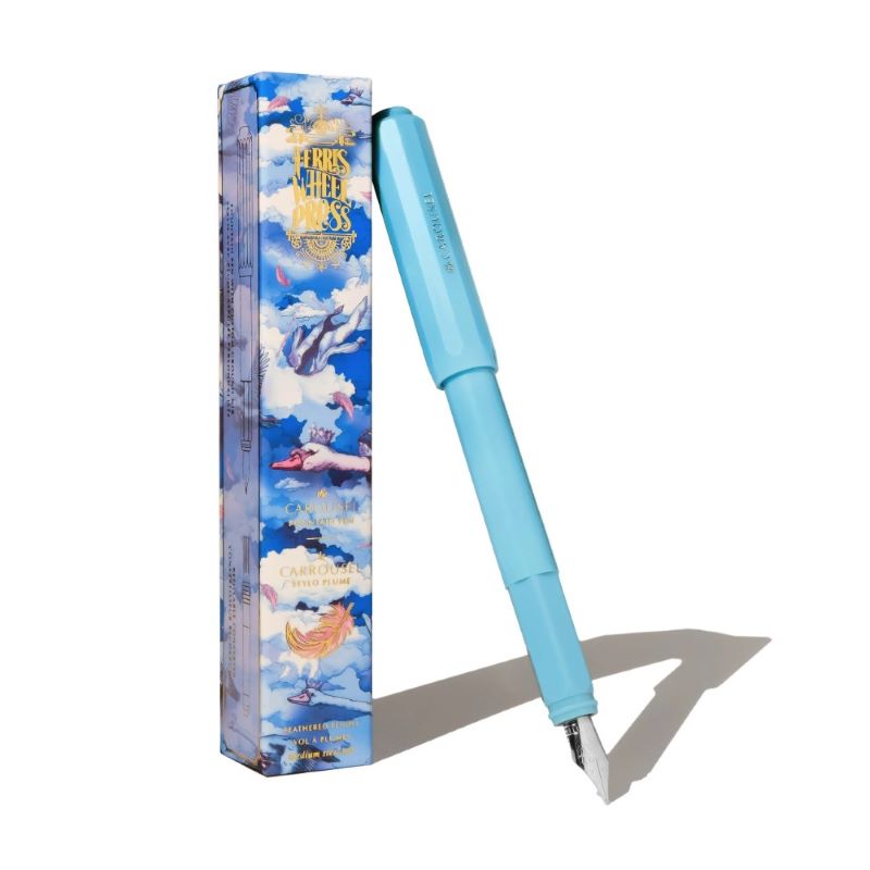 Stilou seria Carousel Fountain Pen - Ferris Wheel Press - Feathered Flight, F