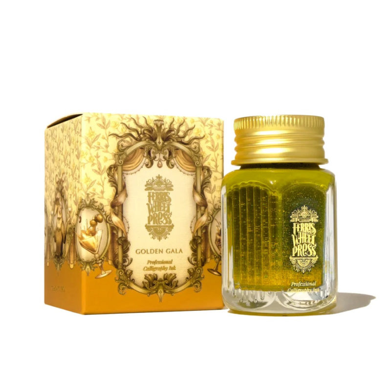 Tus caligrafie, Ferris Wheel Press, Golden Gala, 28 ml