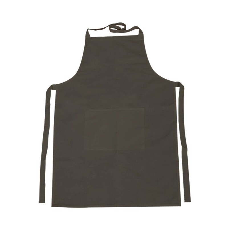 Sort din bumbac cu buzunar, 70x75 cm - negru