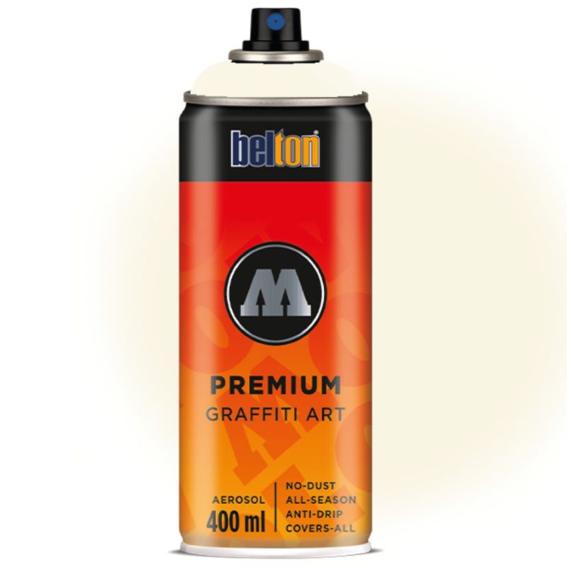 Spray Belton Premium Molotow, 400 ml, 005 Nature White