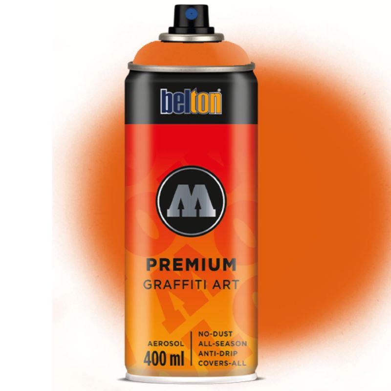 Spray Belton Premium Molotow, 400 ml, 014 Dare Orange